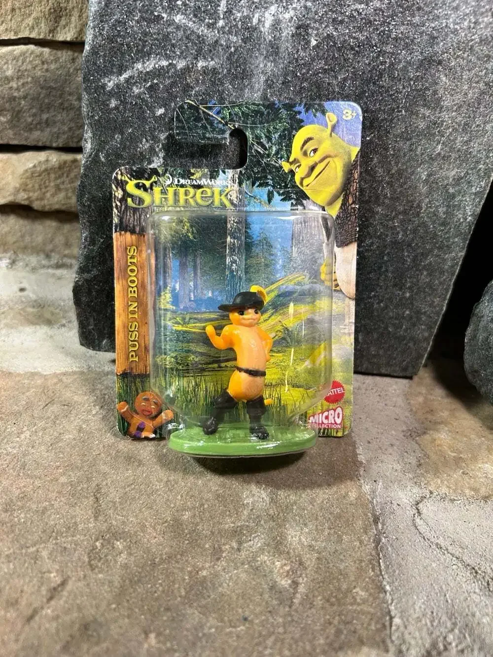 Puss In Boots Cake Topper Shrek DreamWorks Mattel Micro Collection Figure